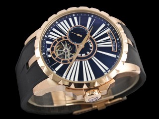 roger dubuis excalibur flying tourbillon mens watch