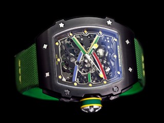 richard mille rm67 nato strap automatic mens watch
