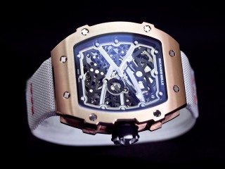 richard mille rm67 nato strap automatic mens watch