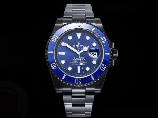 rolex submariner blaken date 116619 automatic mens watch