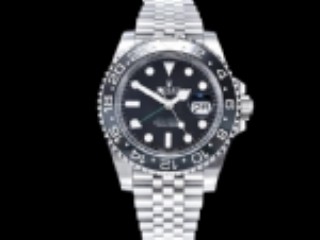 rolex gmt-master ii 126710grnr bruce wayne with grey black bezel automatic mens watch