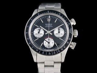 rolex paul newman  swiss 7750 black bezel black