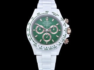 rolex daytona aet remould british racing green automatic chronograph mens watch