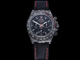 rolex daytona diw carbon all black edition chronograph mens watch