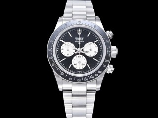 rolex paul newman blaken vintage 7750 automatic mens watch