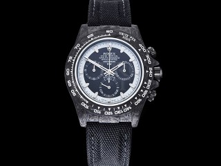 rolex daytona diw cream invert forged carbon edition mens watch
