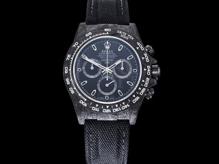 rolex daytona diw all black forged carbon edition mens watch