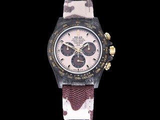 rolex daytona diw desert eagle forged carbon edition mens watch