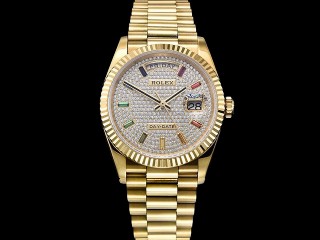 rolex day-date 36mm automatic man watch