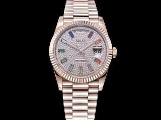 rolex day-date 36mm automatic man watch