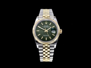 rolex datejust 36mm in 904l steel 3235 automatic mens watch 