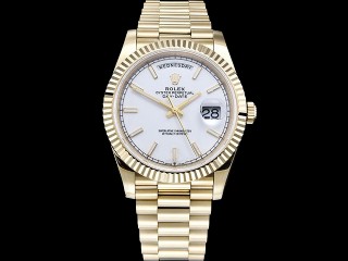 rolex daydate 40mm 904l automatic mens watch