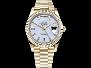 rolex daydate 40mm 904l automatic mens watch