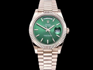 rolex daydate 40mm 904l automatic mens watch