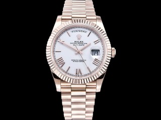 rolex daydate 40mm 904l automatic mens watch