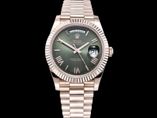 rolex daydate 40mm 904l automatic mens watch