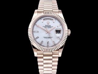rolex daydate 40mm 904l automatic mens watch