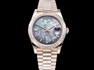 rolex daydate 40mm 904l automatic mens watch