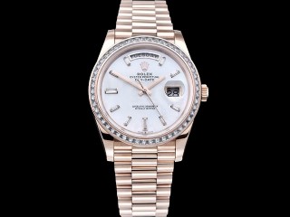 rolex daydate 40mm 904l automatic mens watch