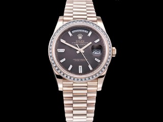 rolex daydate 40mm 904l automatic mens watch