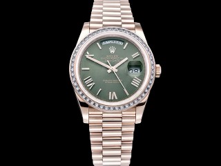 rolex daydate 40mm 904l automatic mens watch
