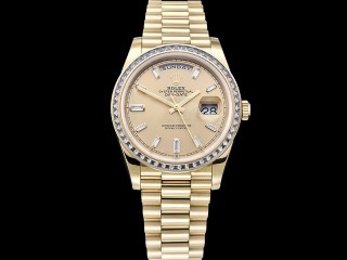 rolex daydate 40mm 904l automatic mens watch