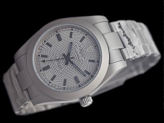 rolex oyster perpetual milgauss sandblast automatic men watches