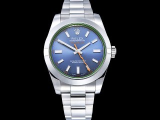 rolex milgauss 116400gv 904l automatic mens watch