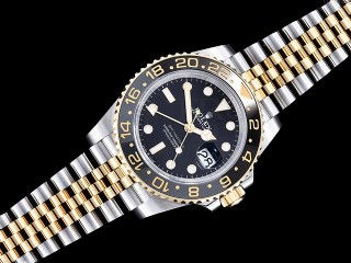 2024 new rolex gmt-master ii 126713grnr with grey black bezel watch