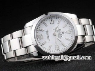 rolex explorer mens automatic watch-114270
