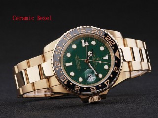 rolex gmt-master ii automatic mens watch with black ceramic bezel