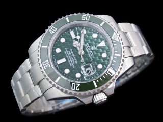 rolex submariner ceramic bezel carbon dial automatic mens watch
