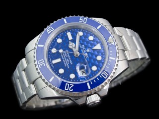 rolex submariner ceramic bezel carbon dial automatic mens watch