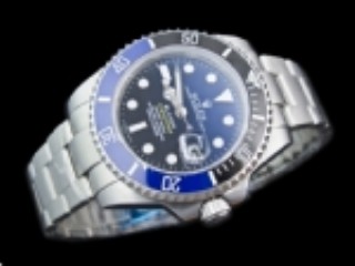 rolex submariner blaken blue-black ceramic bezel automatic mens watch