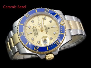 rolex submariner ceramic bezel automatic mens watch