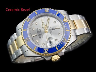 rolex submariner ceramic bezel automatic mens watch