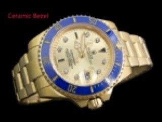 rolex submariner ceramic bezel automatic mens watch