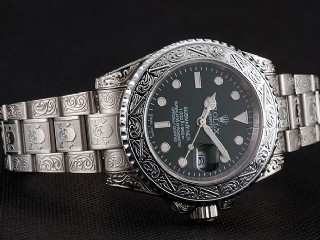 rolex submariner skull limited edition automatic mens watch