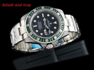 rolex submariner diamond bezel automatic mens watch