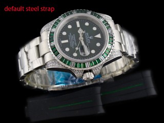 rolex submariner diamond bezel automatic mens watch