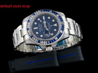 rolex submariner diamond bezel automatic mens watch