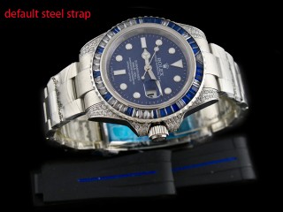 rolex submariner diamond bezel automatic mens watch