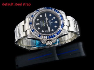 rolex submariner diamond bezel automatic mens watch