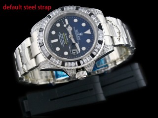 rolex submariner diamond bezel automatic mens watch