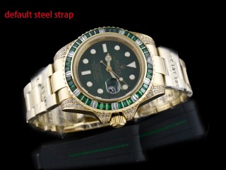 rolex submariner diamond bezel automatic mens watch