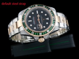 rolex yachtmaster diamond bezel automatic mens watch