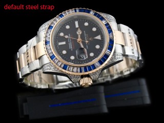rolex yachtmaster diamond bezel automatic mens watch
