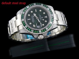 rolex gmt master ii diamond bezel automatic mens watch