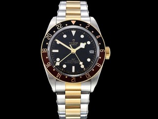 tudor heritage black bay gmt 79833mn automatic mens watch