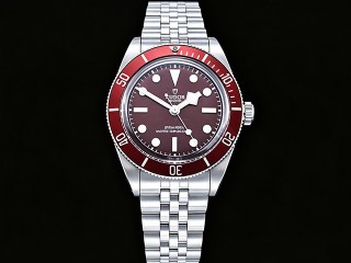 tudor black bay fifty eight 39mm burgundy red m7939a1a0ru-0001 automatic mens watch
